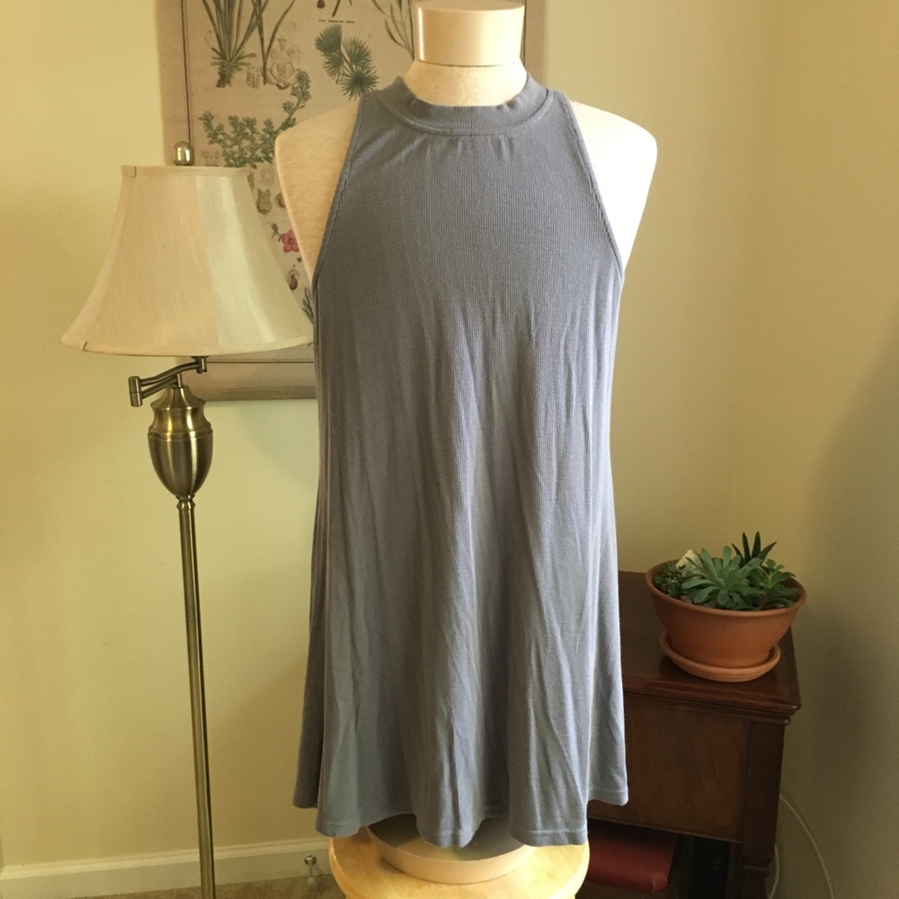 Soft, stretchy mini dress